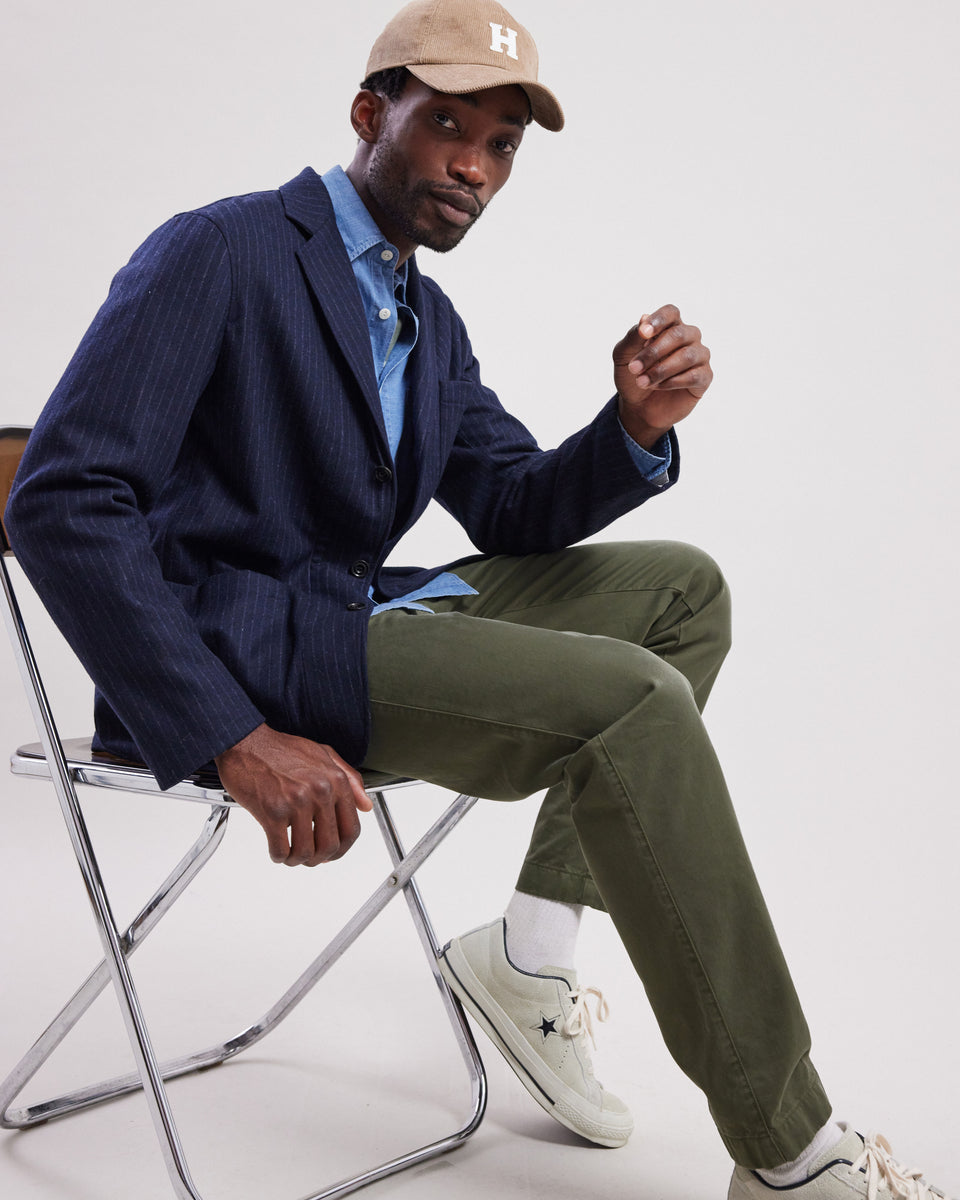 Pantalon Homme chino Vert Militaire Tex - Image principale